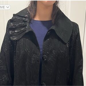 Elegant Black Women's Coat